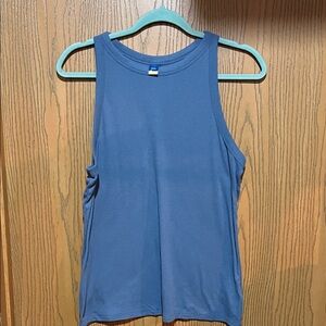 Old navy active periwinkle textured tank top size large